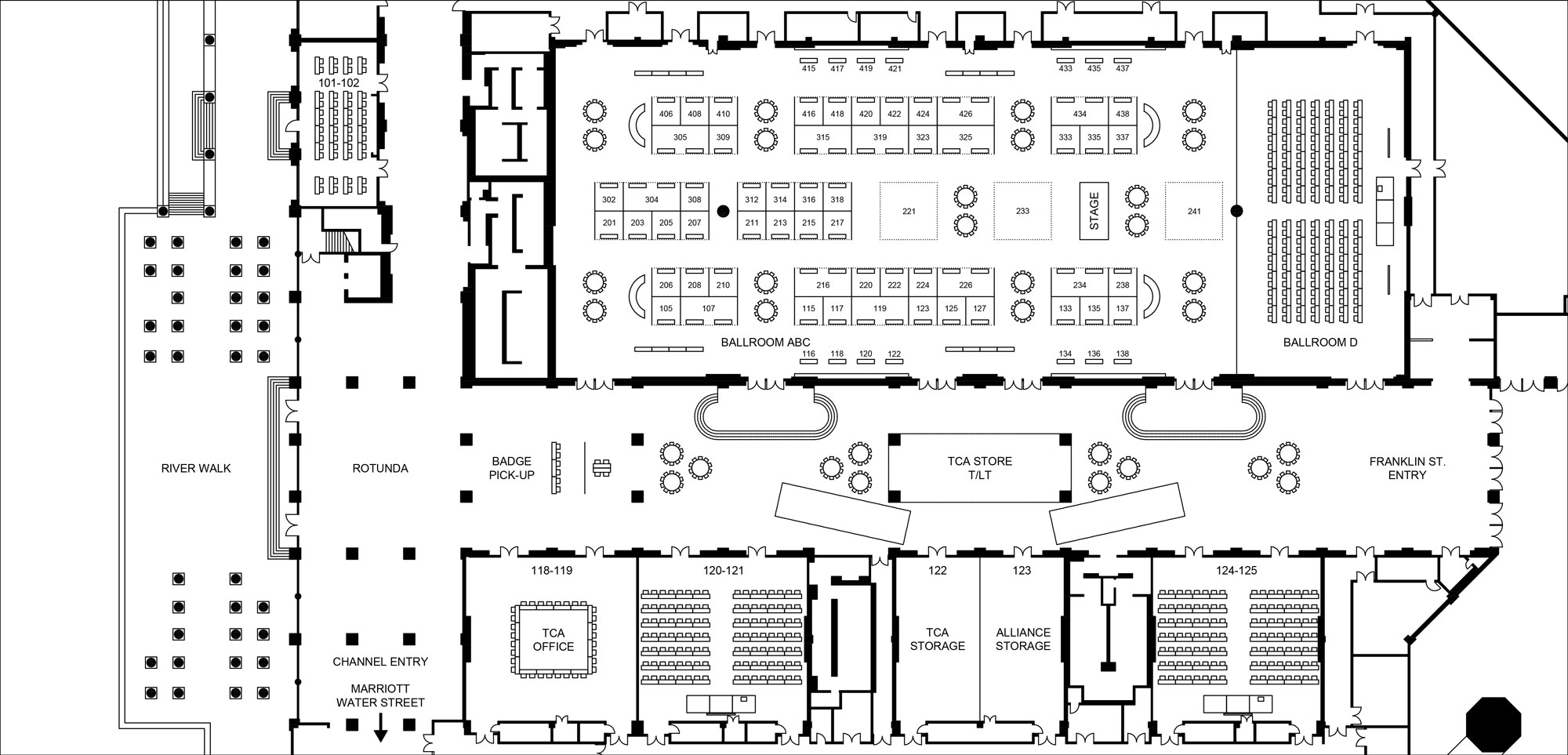 Expo floor plan